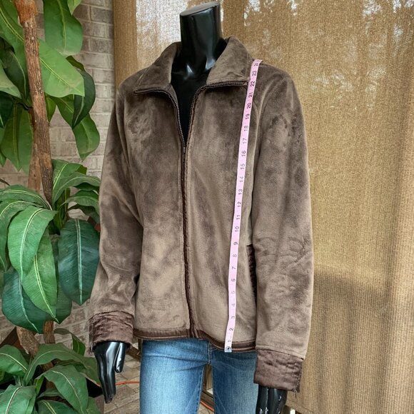 Pendleton Velour Satin Trim Jacket Sz L - Picture 13 of 16